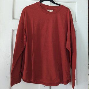 Madewell (Re)Sourced Cotton Newville Tee Size Large
